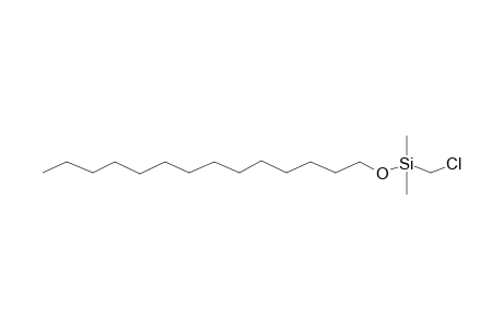 1-Dimethyl(chloromethyl)silyloxytetradecane