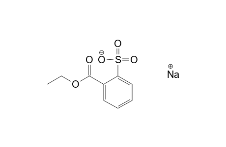 o-sulfobenzoic acid, ethyl ester, sodium salt