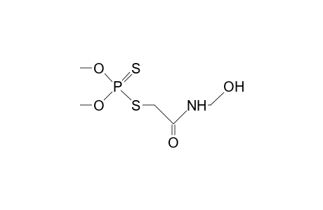 O,O-DIMETHYL-S-(OMEGA-HYDROXYMETHYLCARBAMOYLMETHYL)-PHOSPHORODITHIOAT