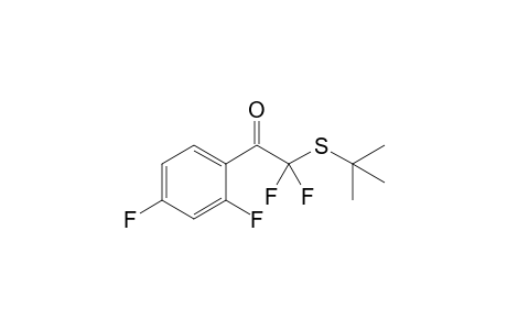 2-(tert-Butylthio)-2,2,2',4'-tetrafluoroacetophenone