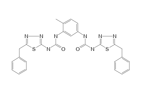 1,1'-(4-Methyl-1,3-phenylene)bis[3-(5-benzyl-1,3,4-thiadiazol-2-yl)urea]