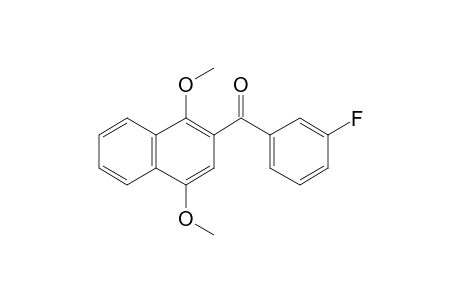 2-(5'-Fluorobenzoyl)-1,4-dimethoxynaphthalene