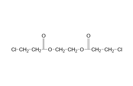 ethylene glycol, bis(3-chloropropionate)