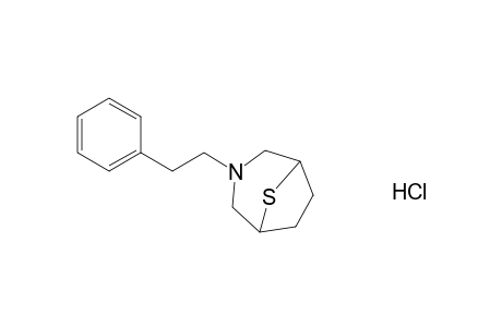 3-Phenethyl-8-thia-3-azabicyclo[3.2.1]octane, hydrochloride