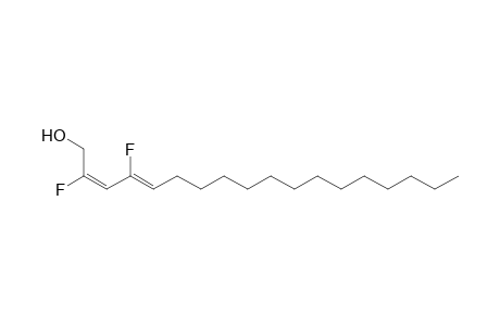 (2E,4Z)-2,4-Difluorooctadeca-2,4-dien-1-ol