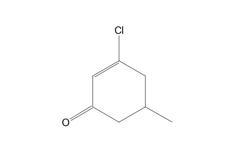 3-Chloro-5-methyl-2-cyclohexen-1-one