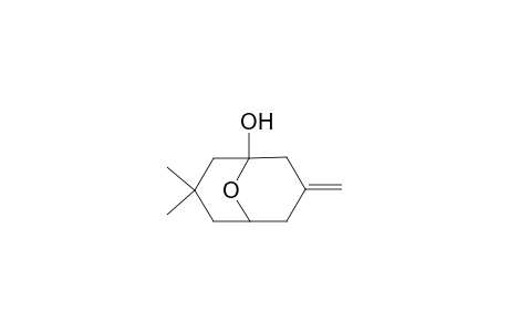 3,3-Dimethyl-7-methylene-9-oxabicyclo[3.3.1]nonan-1-ol