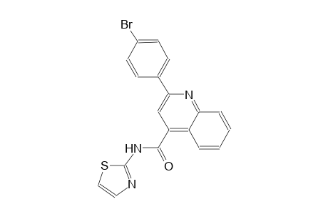 2-(4-bromophenyl)-N-(1,3-thiazol-2-yl)-4-quinolinecarboxamide