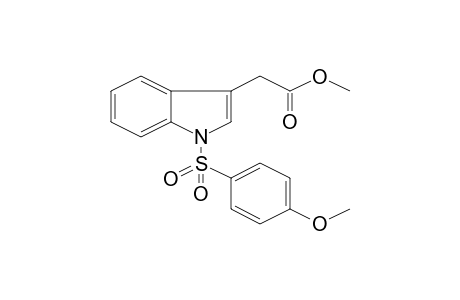 1H-Indole-3-acetic acid, 1-[(4-methoxyphenyl)sulfonyl]-, methyl ester