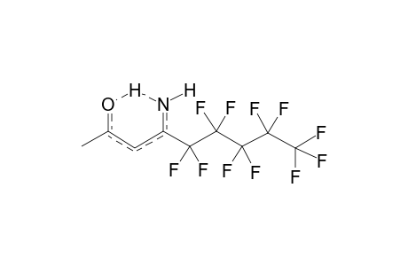 METHYL-BETA-PERFLUOROPENTYL-BETA-AMINOVINYLKETONE