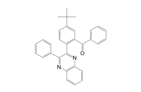 phenyl 2-(3-phenyl-2-quinoxalinyl)-5-tert-butylphenyl ketone