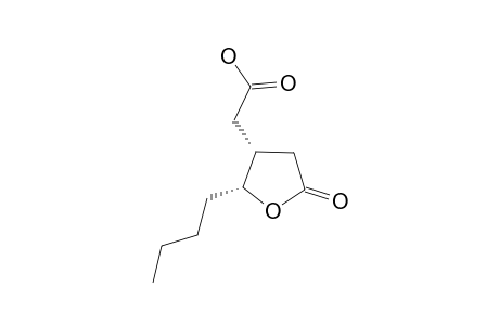 (4R,5R)-(CIS)-5-N-BUTYL-4-(CARBOXYMETHYL)-4,5-DIHYDRO-2(3H)-FURANONE