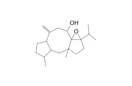 3,3a-Epoxydicyclopenta[a,d]cyclooctan-4.beta.-ol, 9,10a-dimethyl-6-methylene-3.beta.-isopropyl-