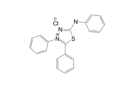 4,5-DIPHENYL-1,3,4-THIADIAZOLIUM-2-PHENYLAMINE-CHLORIDE