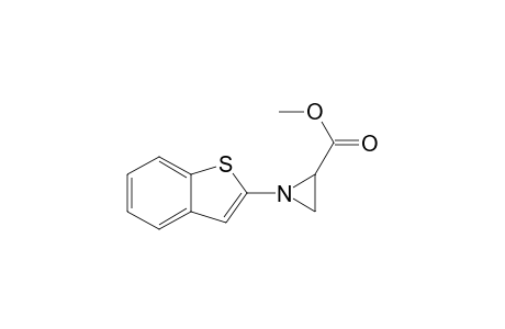 2-Aziridinecarboxylic acid, 1-benzo[b]thien-2-yl-, methyl ester