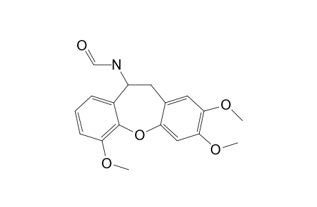 N-Formyl-10-amino-10,11-dihydro-2,3,6-trimethoxydibenz(b,f)oxepine