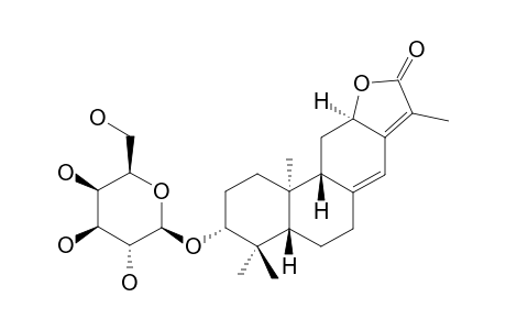 3-O-BETA-D-GALACTOPYRANOSYL-HELIOSCOPINOLIDE-A