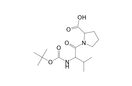 1-(2-tert-Butoxycarbonylamino-3-methyl-butyryl)-pyrrolidine-2-carboxylic acid