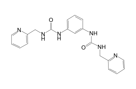N'-(2-pyridinylmethyl)-N-[3-({[(2-pyridinylmethyl)amino]carbonyl}amino)phenyl]urea