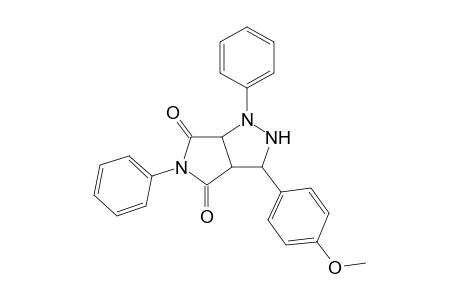 Pyrrolo[3,4-c]pyrazole-4,6(1H,5H)-dione, tetrahydro-3-(4-methoxyphenyl)-1,5-diphenyl-, (3.alpha.,3a.beta.,6a.beta.)-