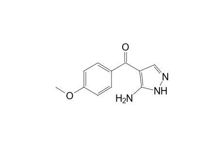 (5-Amino-1H-pyrazol-4-yl)(4-methoxyphenyl)methanone