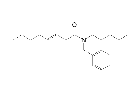 oct-3-Enoylamide, N-benzyl-N-pentyl-