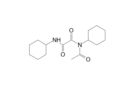 N-acetyl-N,N'-dicyclohexyloxamide