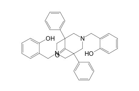 3,7-Bis(2-hydroxybenzyl)-1,5-diphenyl-3,7-diazabicyclo[3.3.1]nonan-9-one