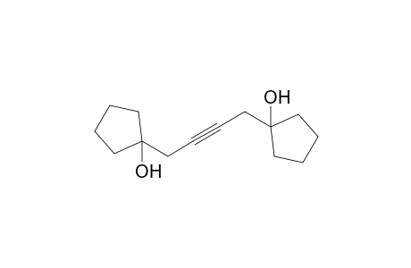 1-[4-(1-hydroxycyclopentyl)but-2-ynyl]-1-cyclopentanol
