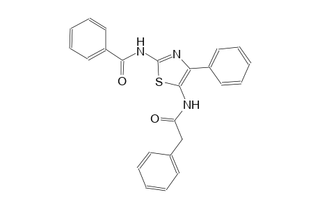 benzeneacetamide, N-[2-(benzoylamino)-4-phenyl-5-thiazolyl]-