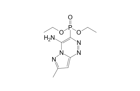 4-AMINO-7-METHYLPYRAZOLO-[3,2-C]-[1,2,4]-TRIAZIN-3-PHOSPHONIC-ACID-DIETHYLESTER