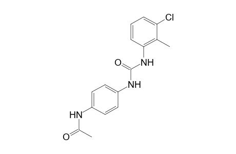 4'-acetamido-3-chloro-2-methylcarbanilide