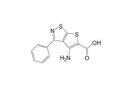 Thieno[3,2-d]isothiazole-5-carboxylic acid, 4-amino-3-phenyl-