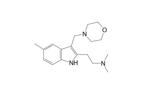 (Dimethyl)[2-(5-methyl-3-morpholin-4-ylmethyl-1H-indol-2-yl)ethyl]amine