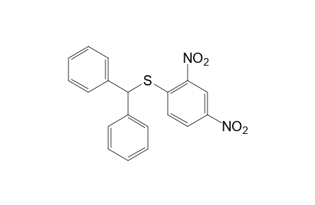 2,4-Dinitrophenyl diphenylmethyl sulfide