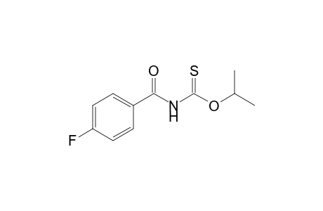 N-(4-Fluorobenzoyl)thiocarbamic acid, o-isopropyl ester
