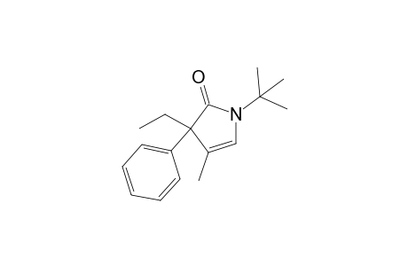 1-tert-butyl-3-ethyl-4-methyl-3-phenyl-2-pyrrolin-2-one