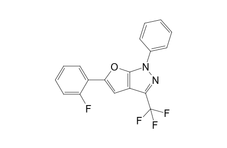 5-(2-Fluorophenyl)-1-phenyl-3-(trifluoromethyl)-1H-furo[2,3-c]pyrazole