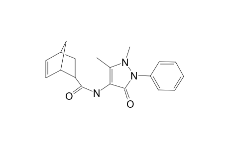 N-(1,5-Dimethyl-3-oxo-2-phenyl-2,3-dihydro-1H-pyrazol-4-yl)bicyclo[2.2.1]hept-5-ene-2-carboxamide