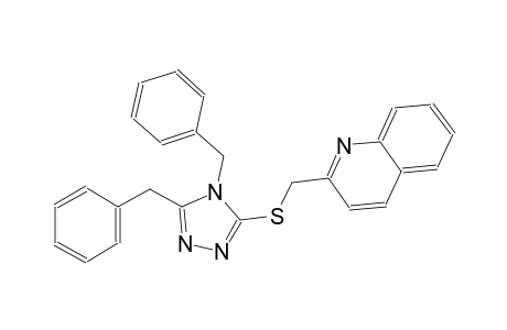 quinoline, 2-[[[4,5-bis(phenylmethyl)-4H-1,2,4-triazol-3-yl]thio]methyl]-