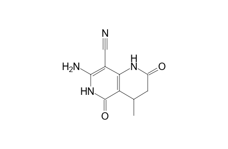 7-AMINO-8-CYANO-3,4-DIHYDRO-4-METHYL-1,6-NAPHTHYRIDINE-2,5-(1H,6H)-DIONE