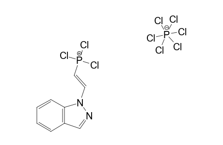 2-(INDAZOLYL)-ETHENYL-TRICHLOROPHOSPHONIUM-HEXACHLOROPHOSPHORATE