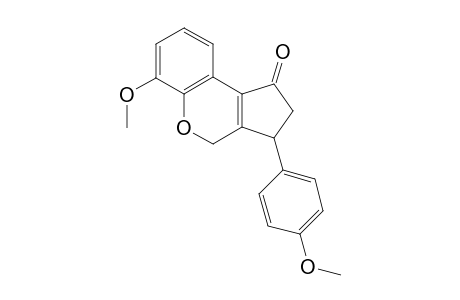 6-Methoxy-3-(4-methoxyphenyl)-2,3-dihydrocyclopenta[c]chromen-1(4H)-one