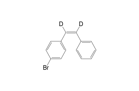 (Z)-1-bromo-4-(2-phenylvinyl-1,2-d2)benzene