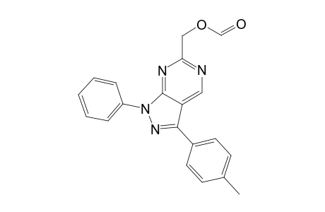 6-[(Formyloxy)methyl]-3-(4-methylphenyl)-1-phenyl-1H-pyrazolo[3,4-d]pyrimidine