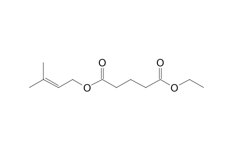 Glutaric acid, ethyl 3-methylbut-2-enyl ester