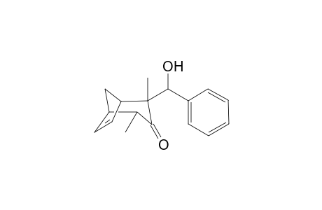 2-(1'-Hydroxybenzyl)-2,4-dimethylbicyclo[3.2.1]oct-6-en-3-one