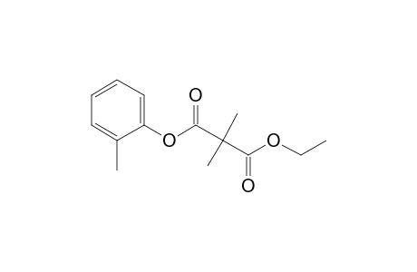 Dimethylmalonic acid, ethyl 2-methylphenyl ester