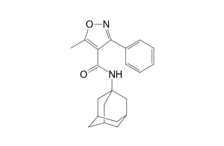 N-(1-adamantyl)-5-methyl-3-phenyl-4-isoxazolecarboxamide