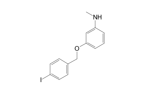 3-(4-Iodobenzyloxy)-N-methylaniline